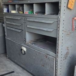 Van Metal Shelves 