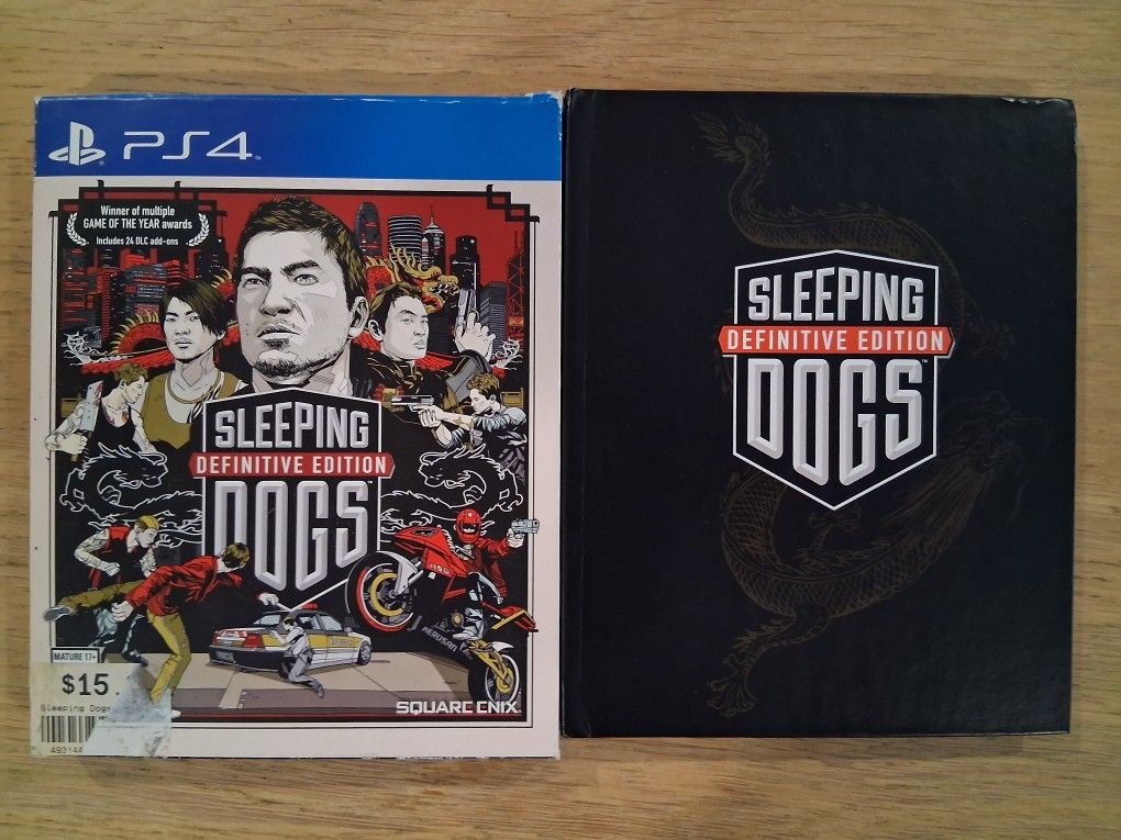 PS4 Sleeping Dogs Definitive EDITION game