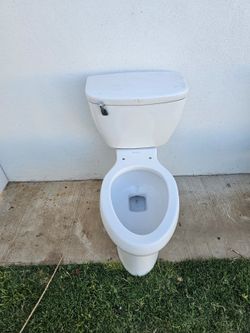 Sloan toilet, high pressure
