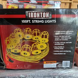 IronTon 100 Foot String Light