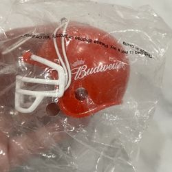 vintage promotional mini Budweiser football helmet