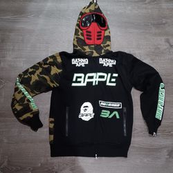 BAPE BMX MSK FULL ZIP HOODIE