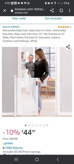 Retractable Baby Gate