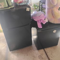 med fridge and small