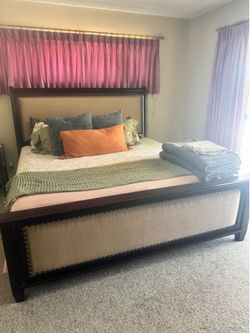 King size bed frame