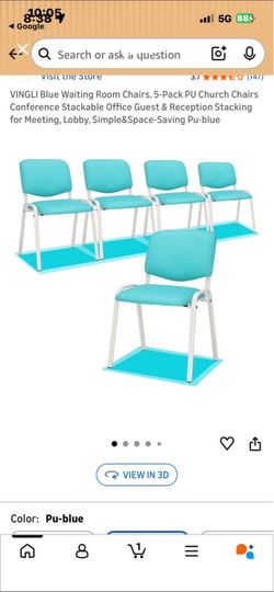 10 conference/waiting room chairs