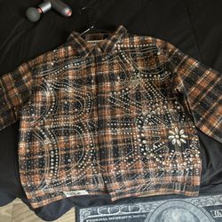 All star elite crystal flannel 