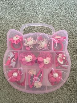 Hello kitty hair accessories for toddler girls