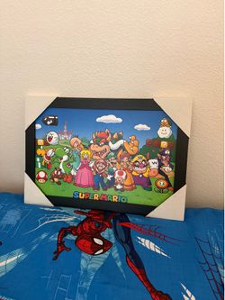 Super Mario Frame - 19 x 12