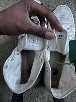 Virgil’s Offwhite High Top Vans