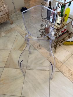 Acrylic chair
