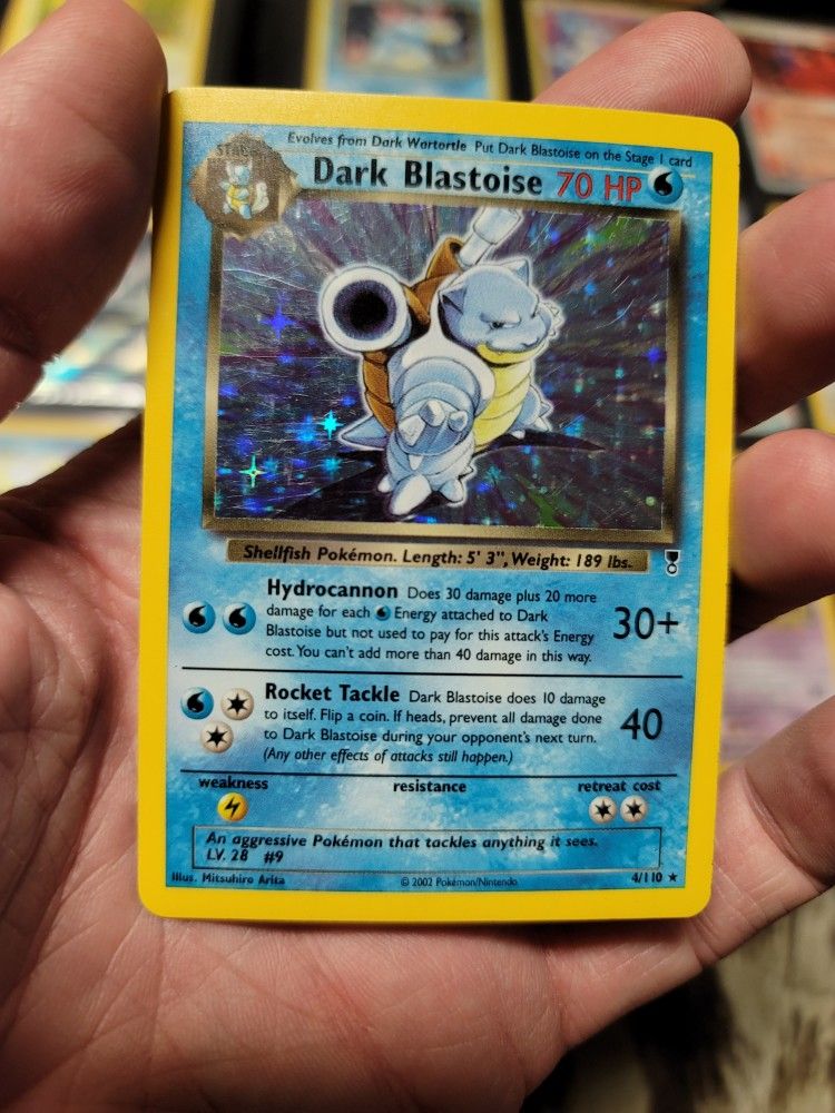 dark blastoise pokemon card