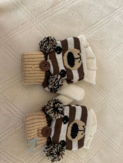 Teddy bear gloves