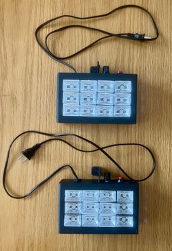 2 Xtrad VSK-S34 12 LED RGB Strobe Lights