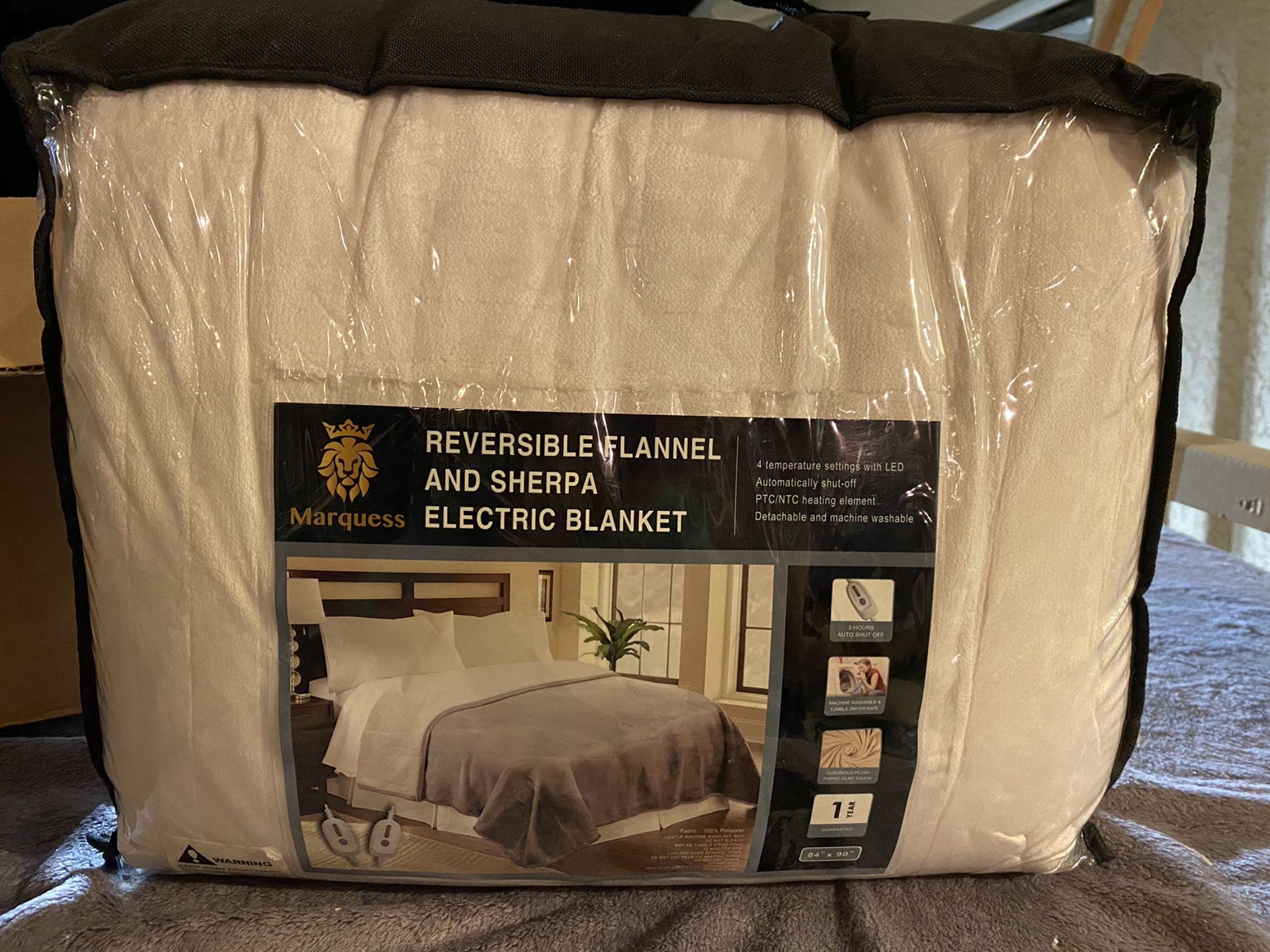 Flannel electric blanket