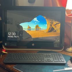 23 Inch All In One HP Desktop.  No Problems. Just Don’t Need.   Paid 550$ For All,   