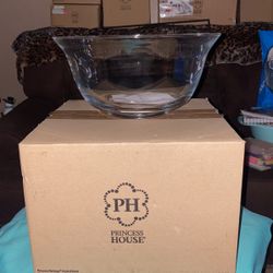 Crystal Bowl for Salad/ Fruit