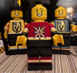 VGK Vegas Golden Knights Giant Lego Megafig