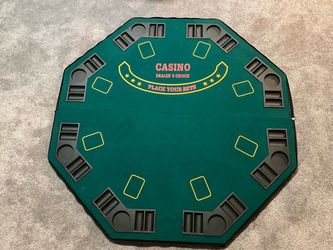 Poker Top foldable with case