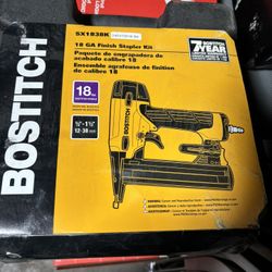 Bostitch Finish Pneumatic Stapler