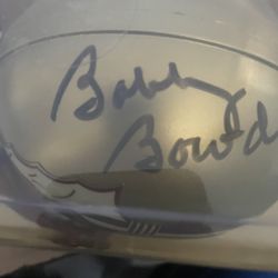 Bobby Bowden Signed FSU Mini Helmet 
