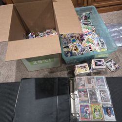 Bulk Baseball Cards Lates 80's Early 90's