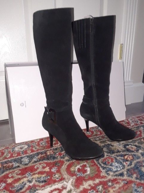 Women's Suede Boots - Calvin Klein