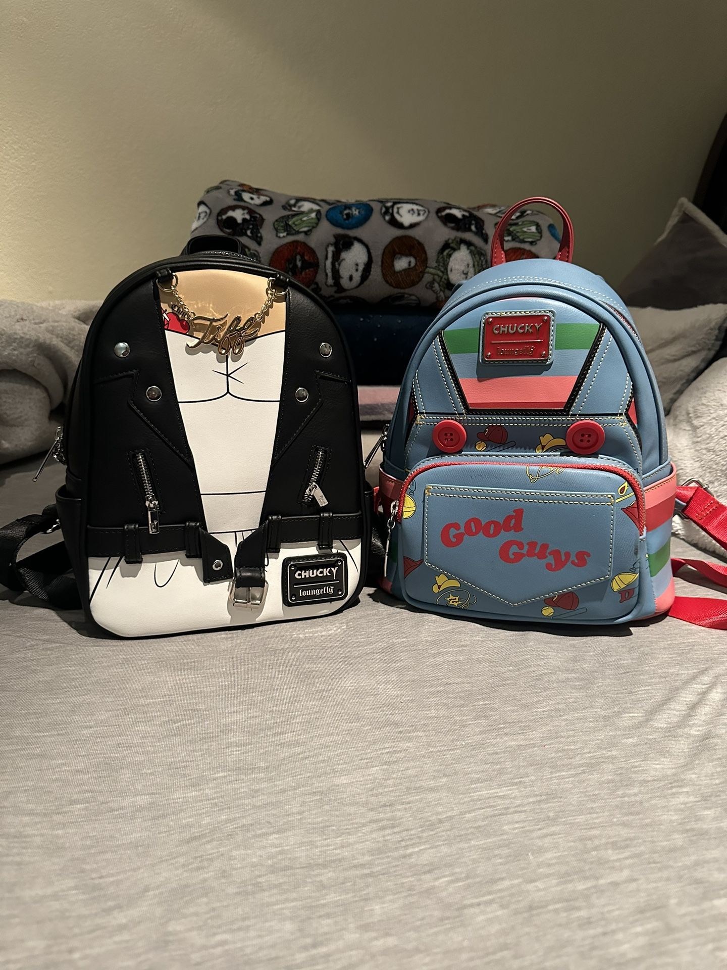 Chucky And Tiffany Loungefly Backpacks