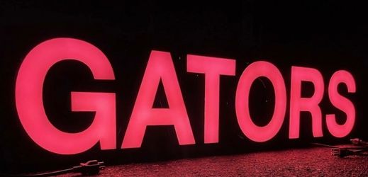 Gator LED Sign