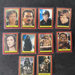 1983 Topps Return Of The Jedi **key Cards **