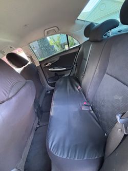 Toyota corolla S black
