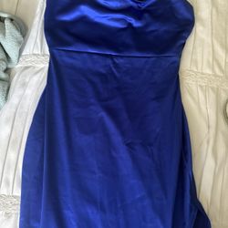 Royal Blue Dress 