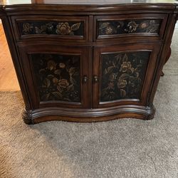 Wooden console table