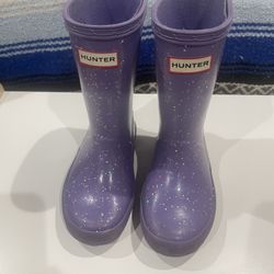 Hunter Rain  Boots Toddler Size 10 
