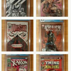 GRADED COMIC BOOKS ALL FOR...