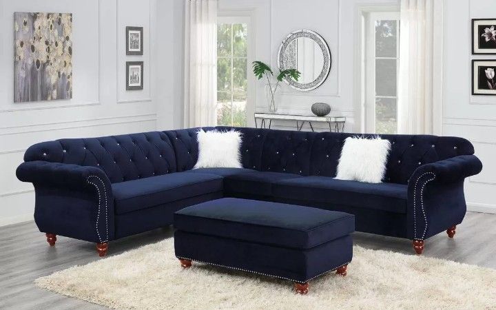 Sectional Sofa/ No Ottoman 