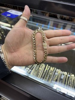 14k Monaco Bracelet 