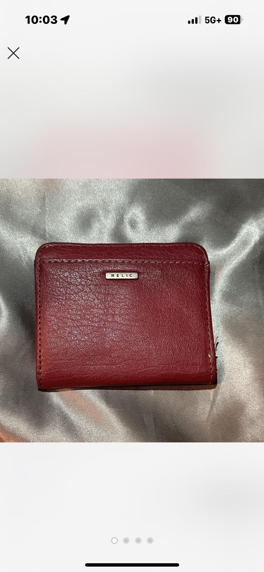 Small red wallet 