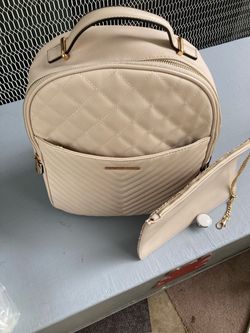 New suede, backpack and handbag