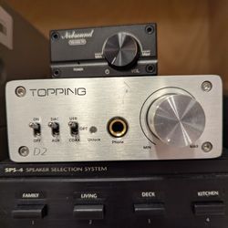 Topping D2 Headphone Amplifier