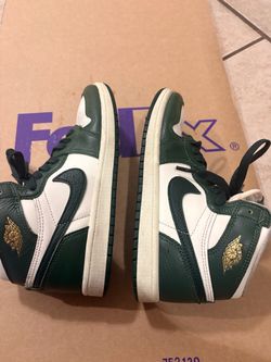 Zapatillas Air Jordan 1 Retro High OG 'Gorge Green' para Niño (Talla 3Y / 35 EU).