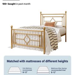 Victorian Vintage Twin Bed