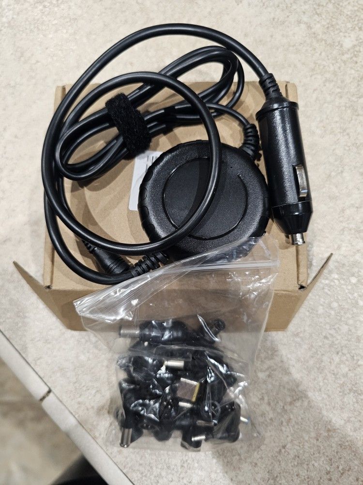 12Volt Universal Car Charger For Any Kind Of Laptop Or Computer Device