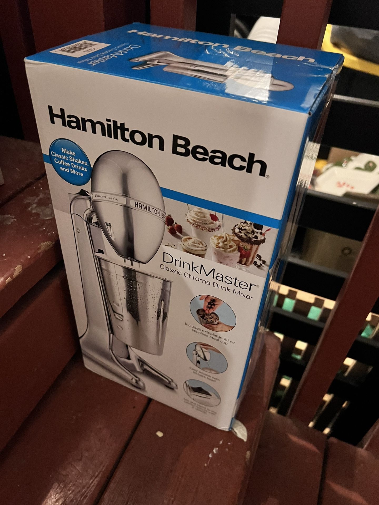 Hamilton Beach Classic Drink Mixer Chrome 