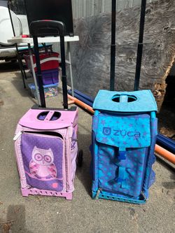 2 - Zuca rolling bags