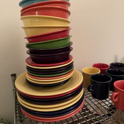 Vintage 1990S Fiesta Ware Dinnerware