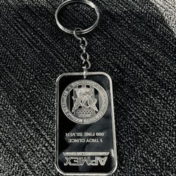 Unique Replica Silver Coated Key Chain
