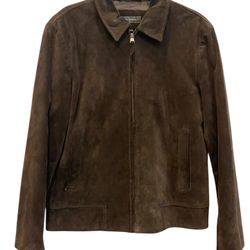 Banana Republic Men's Suede Leather Jacket Size: M