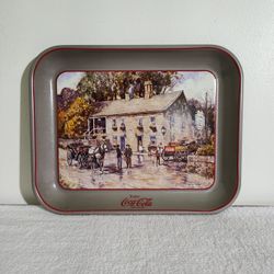 Vintage: 1985 Coca Cola Headley Inn Serving Tray 