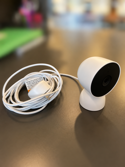 Google Nest Cam Indoor 2nd Gen Wired 1080p Security Camera + Power Cord